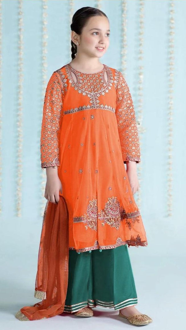 Hoor Embroidered Dhanak 2 pc