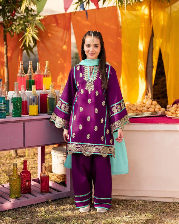 Khushboo Embroidered 3 pc Stitched