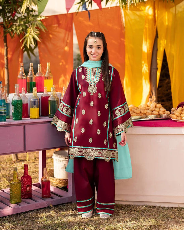 Khumaar Embroidered 3 pc Stitched