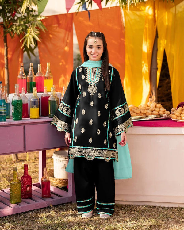 Parwaz Embroidered 3 pc Stitched