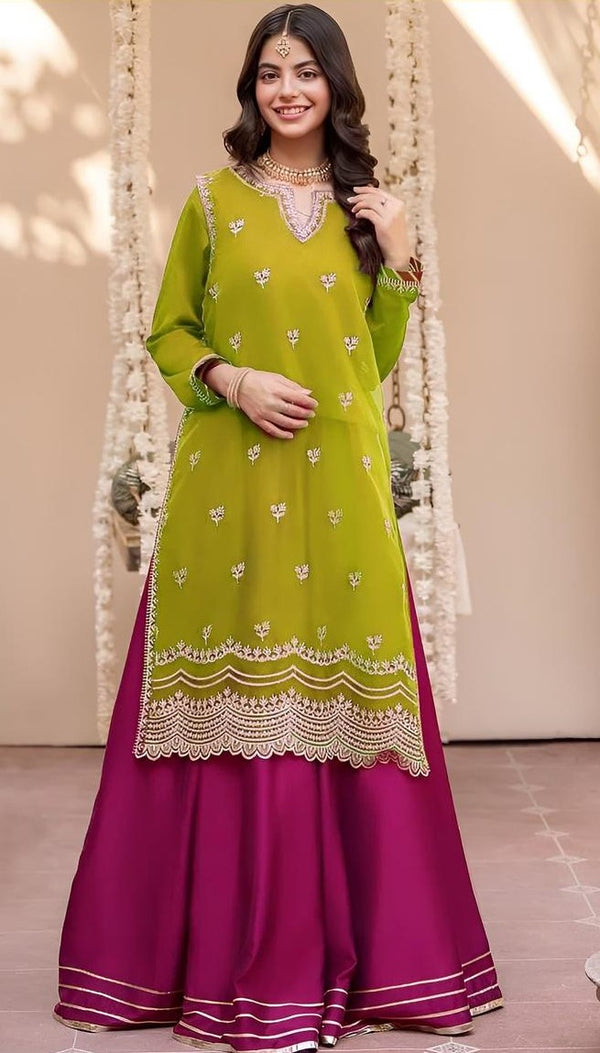 Gulmeena Embroidered 2 pc
