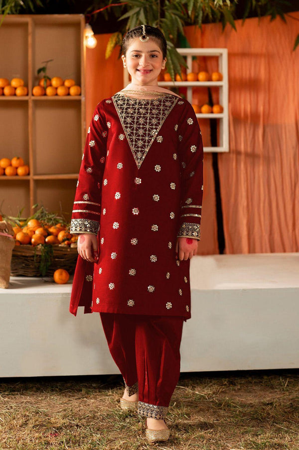Zafrani - Embroidered 2 pc
