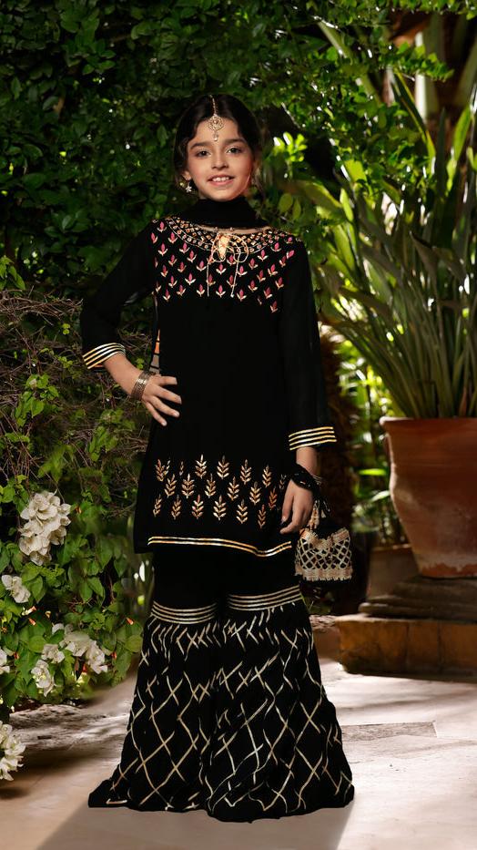 Samsar Embroidered Dhanak 2 pc