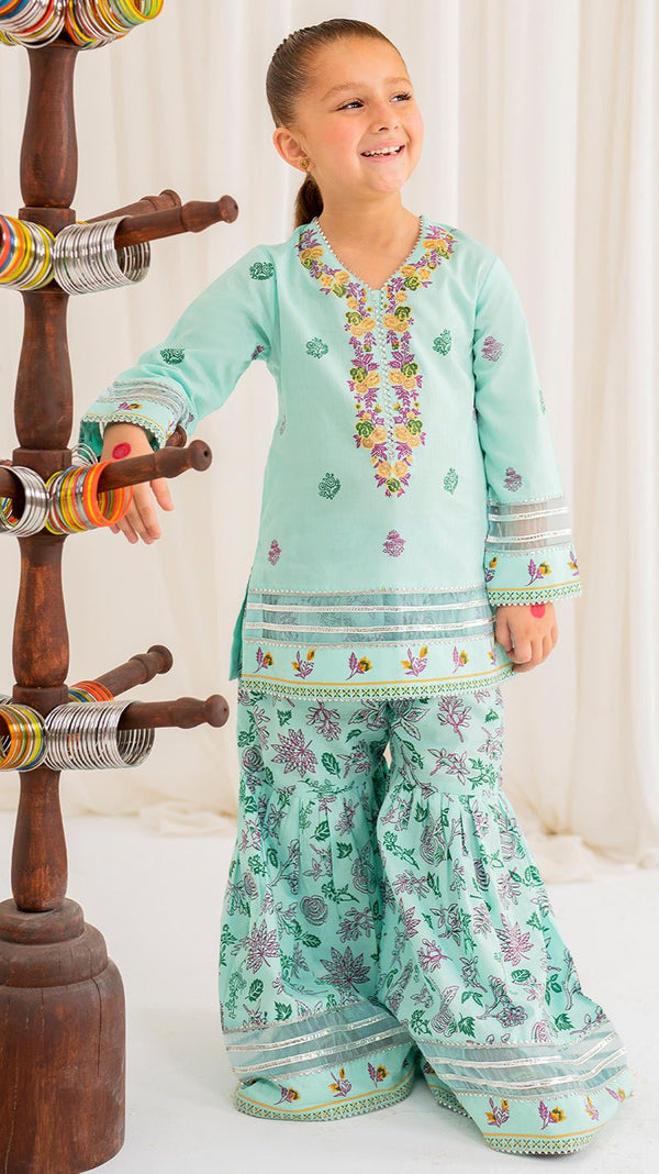 Saahil- Linen Embroidered 2 Piece