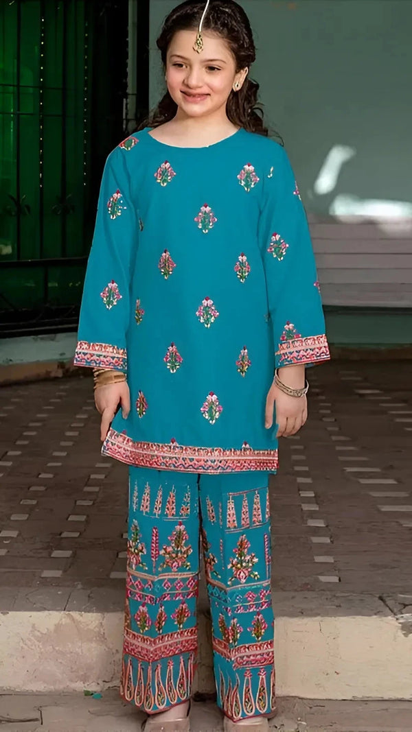 Kiran - Lawn Embroiderd 2 Pc