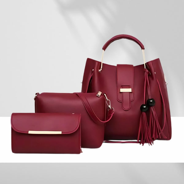 Ariana 3 pc Maroon
