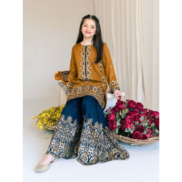 Zimal Embroidered 3 pc Unstitch