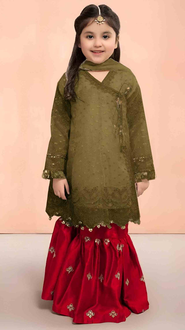 Fasana- Linen Embroidered 2 pc