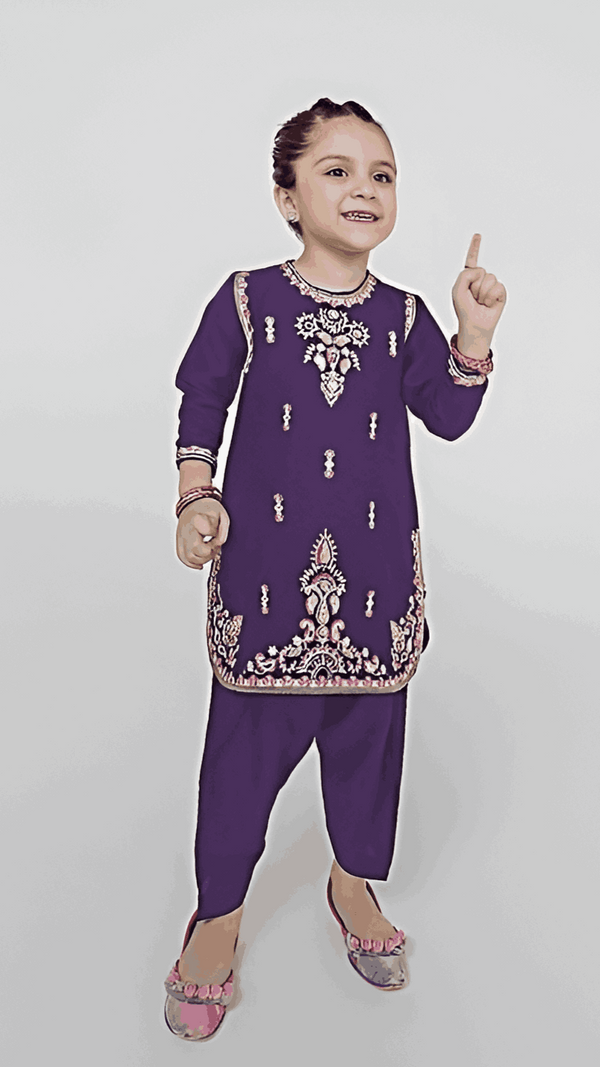 Chashm-Linen Embroidered 2 pc